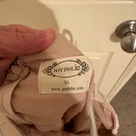 Joyfolie Cream Boho Maxi Dress - Picture 10 of 10